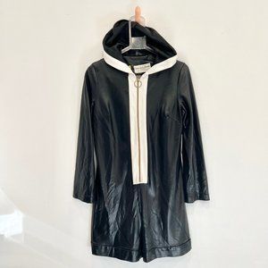 Oscar De La Renta Vtg 60s Boutique Romper - Swimwear Coverup - Wet Look